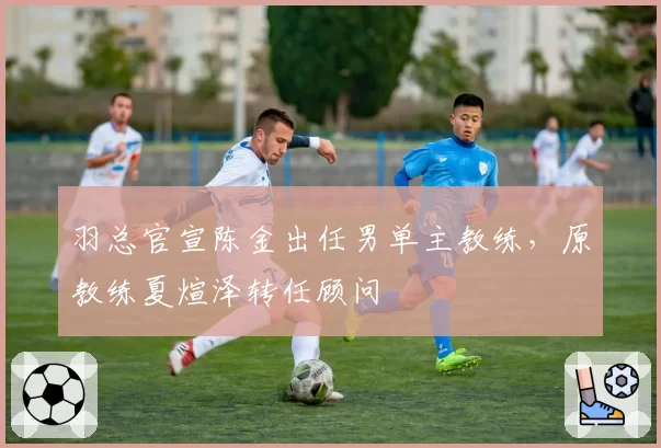 羽总官宣陈金出任男单主教练，原教练夏煊泽转任顾问